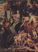 Peter Paul Rubens The Felicity of the Regency of Marie de'Medici (mk01) oil painting reproduction